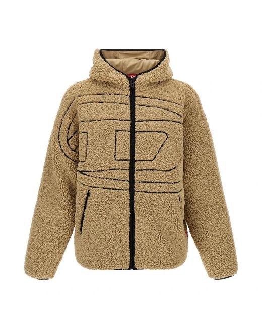 DIESEL 'S-Zat Sweat-Shirt' Jacket in Brown für Herren