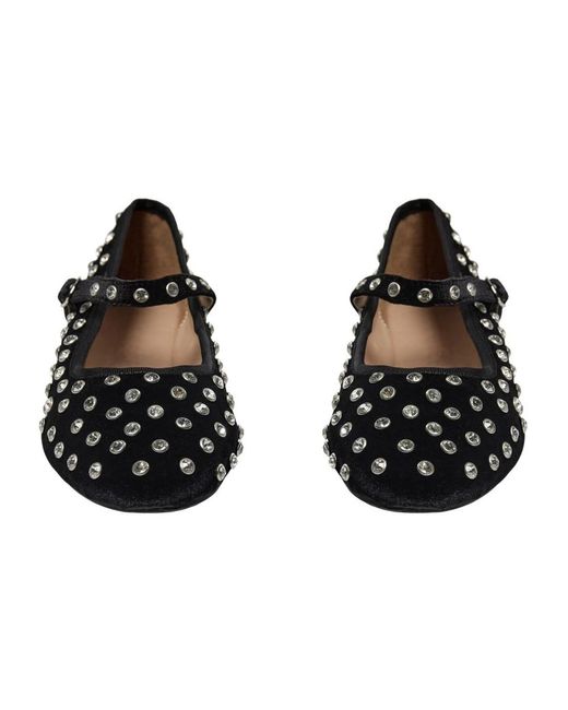 Sofie Schnoor Black Ballerina Shoes