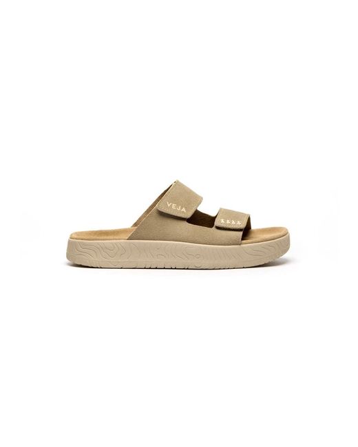 Sliders Veja en coloris Metallic