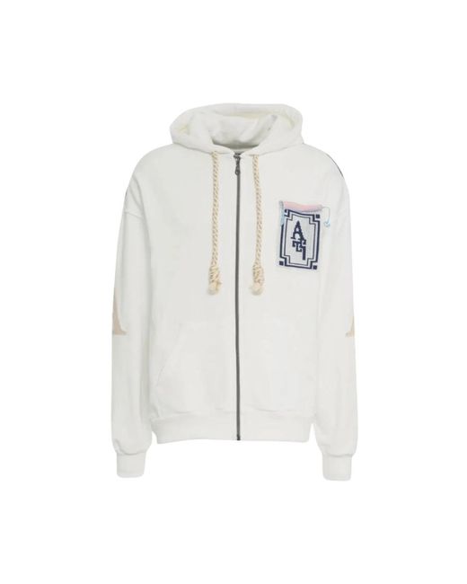 Al Ain Zip-Throughs in het White voor heren