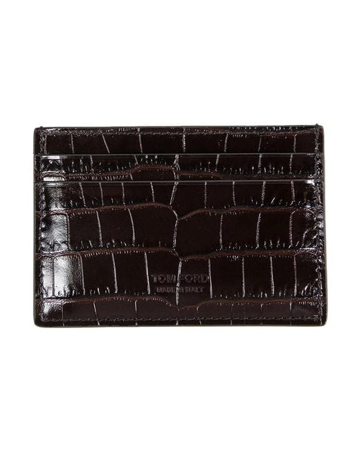 Tom Ford Wallets & Cardholders in het Black voor heren