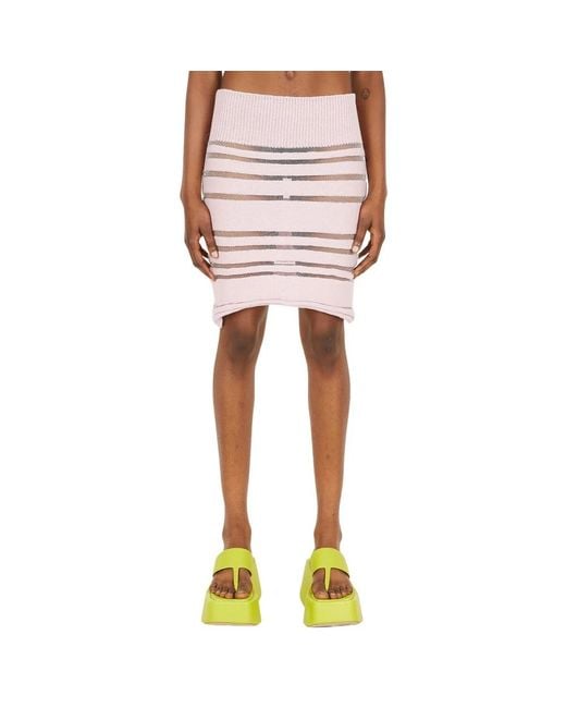 Louise Lyngh Bjerregaard Pink Short Skirts