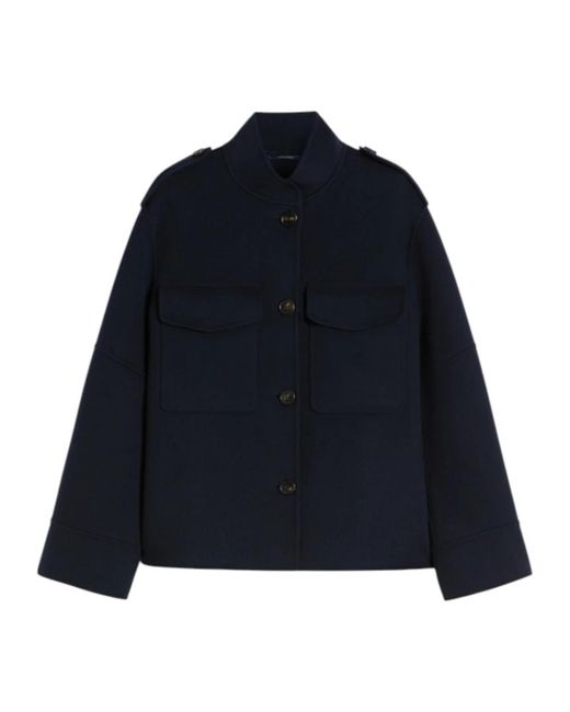 Max Mara Blue Light Jackets