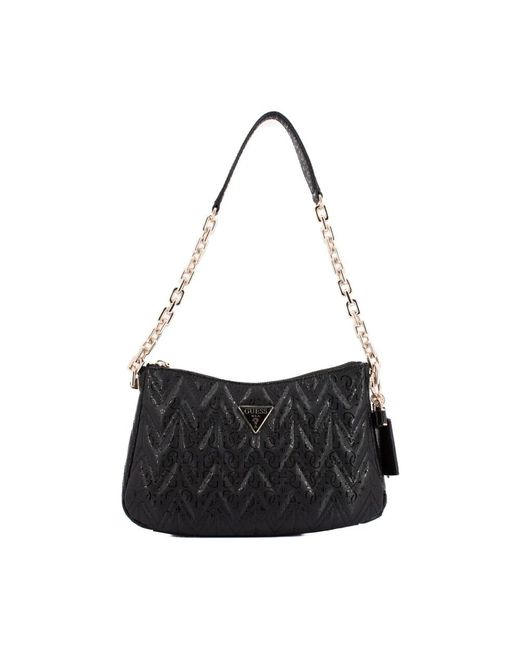 Guess Black Shoulder Bags
