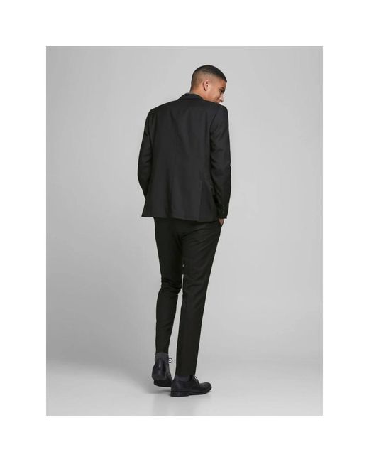 Jack & Jones Kostuums ,Zwart ,Solaris Blazer in het Black voor heren