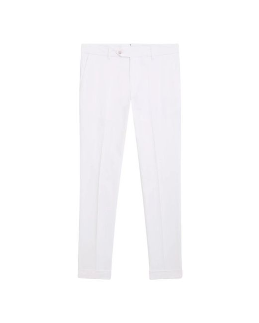 HUGO White Suit Trousers for men