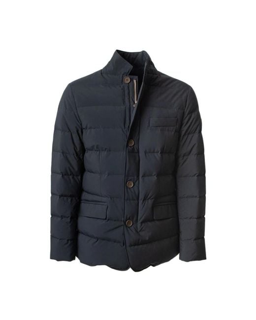 People Of Shibuya Blue Winter Jackets for men