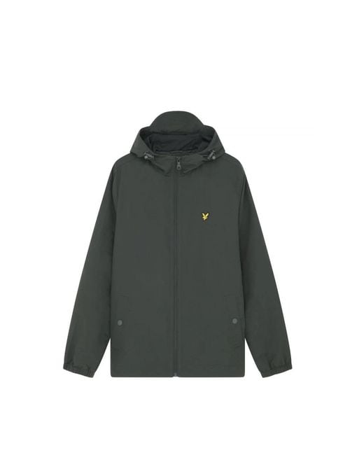 Lyle & Scott Green Light Jackets for men