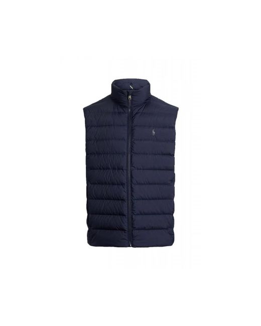Ralph Lauren Colden Packable Vest in het Blue voor heren