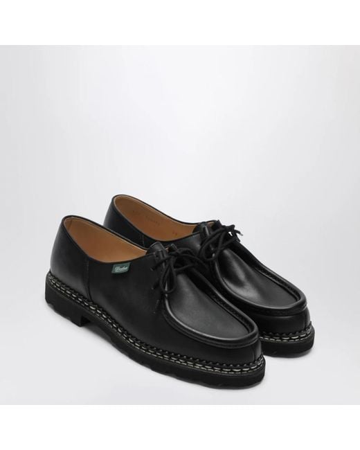 Paraboot Black Laced Shoes for men