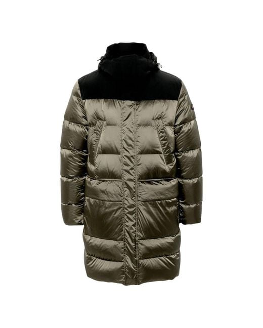 Paul & Shark Green Down Coats for men