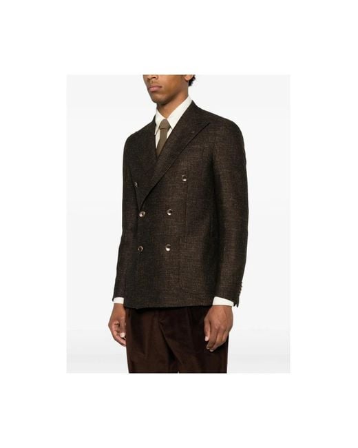 Tagliatore Brown Blazers for men