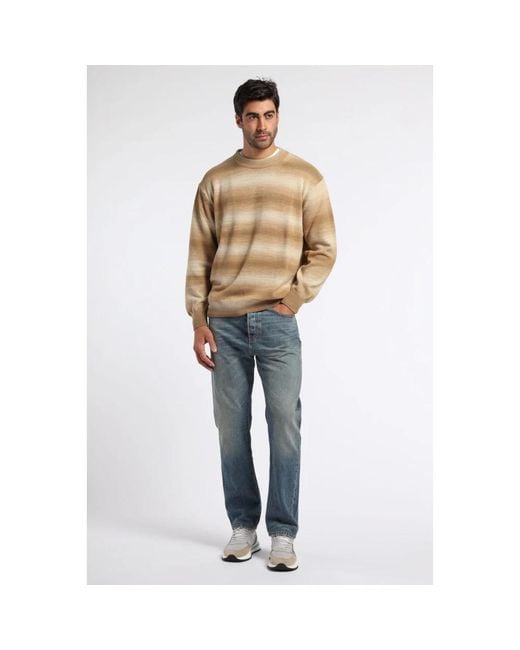 President's Natural Round-Neck Knitwear for men