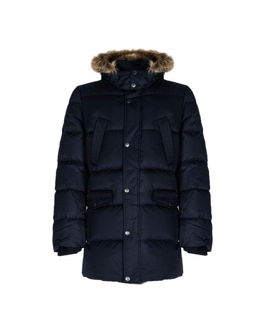 Guess Winter Jackets in Blau für Herren Lyst DE
