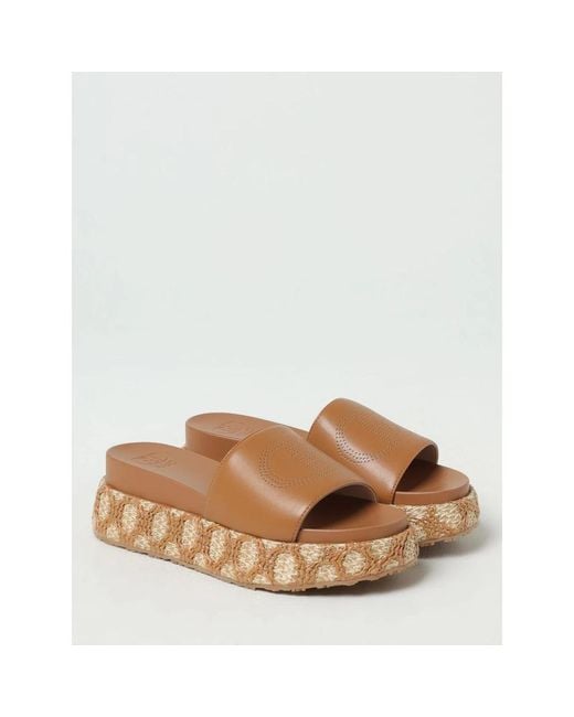 Liu Jo Brown Sliders