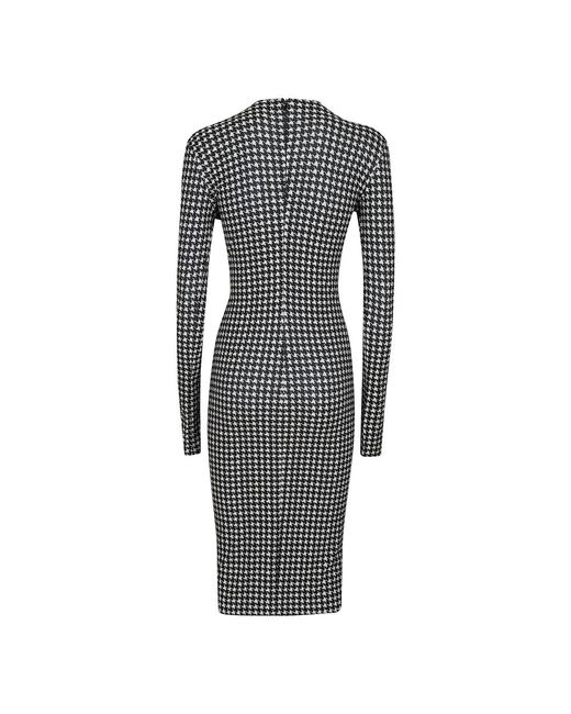 Norma Kamali Gray Midi Dresses
