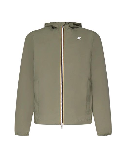 K-Way Green Light Jackets for men
