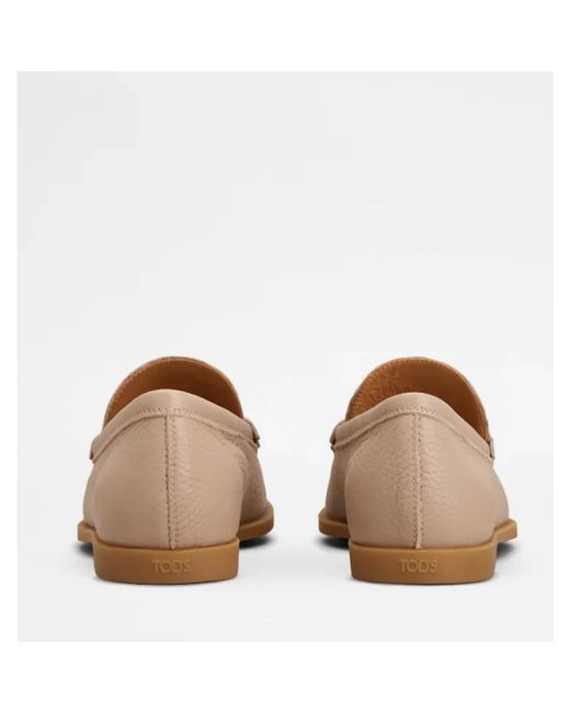 Tod's Natural Loafers