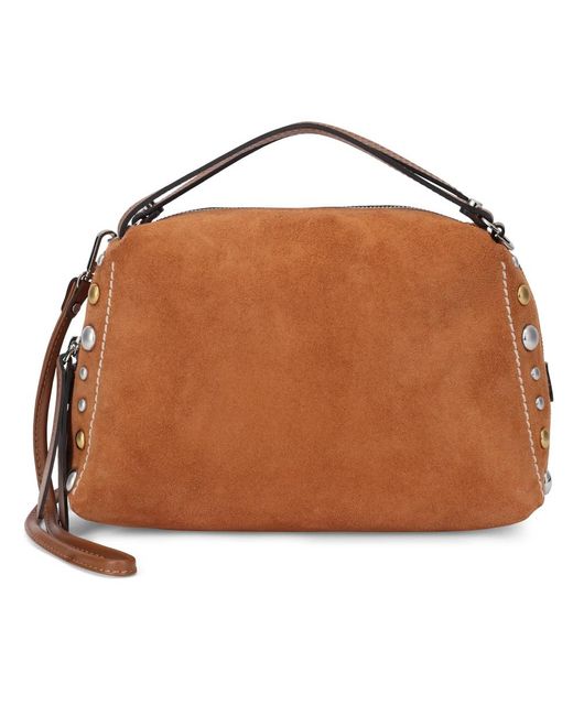 Gianni Chiarini Tassen ,Bruin ,Leer Alifa Bag in het Brown