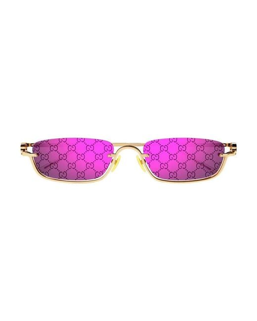 Gucci Purple Sunglasses