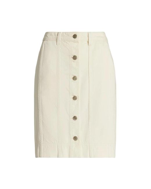 Ralph Lauren Natural Short Skirts