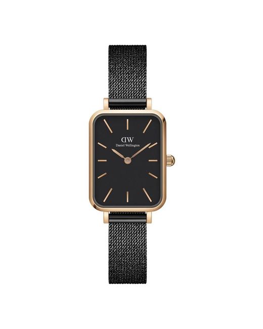 Daniel Wellington Black Quadro Pressed Ashfield
