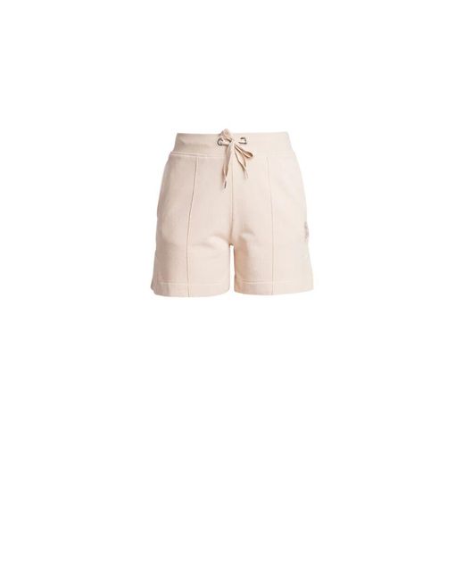 Parajumpers White Shorts Aus Französischem Frottee Aus Baumwolle-Bambus