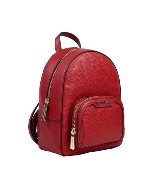Michael Kors Red Backpacks