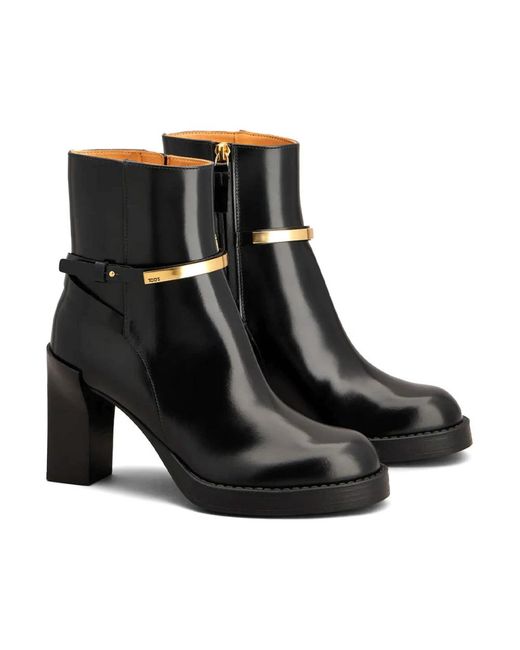 Tod's Black Heeled Boots