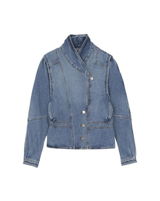 Isabel Marant Dolie Jas in het Blue