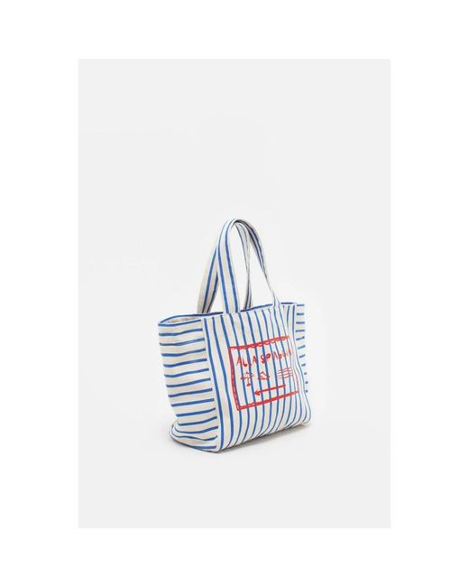 Tote Bags di Closed in Blue
