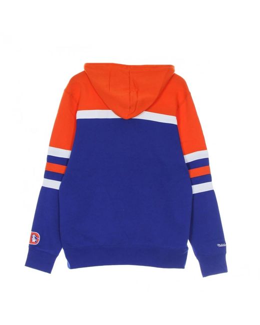 Hoodies Mitchell & Ness de hombre de color Blue