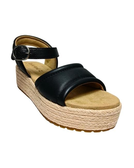 Timberland Black Wedges