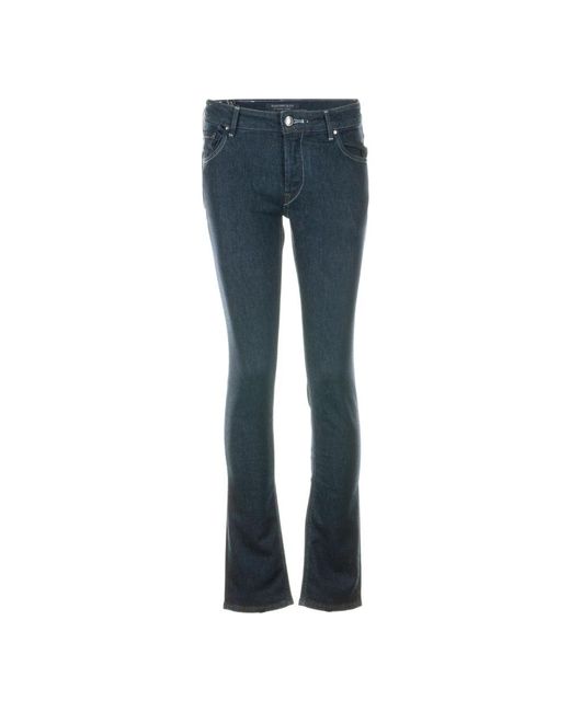 Hand Picked Blue Flared Jeans for men