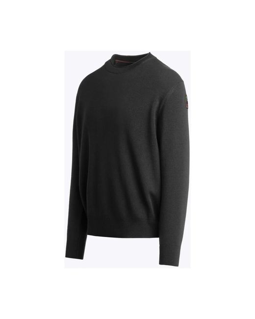 Parajumpers Black Round-Neck Knitwear for men