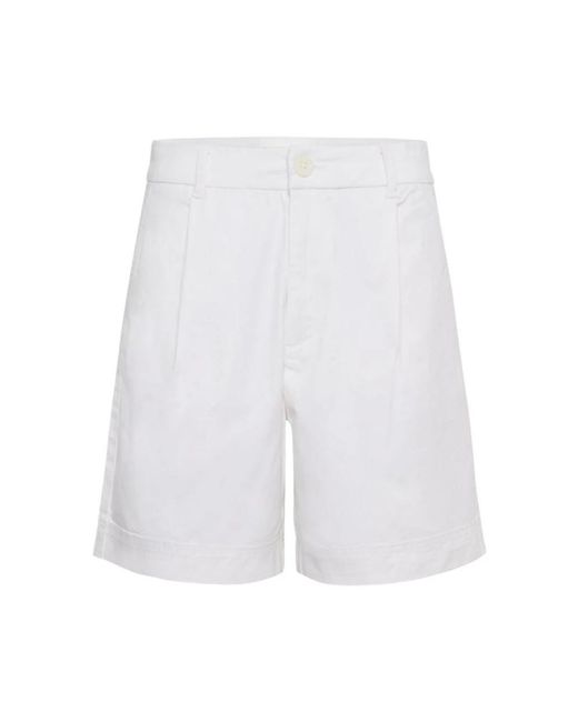 Part Two White Casual Shorts