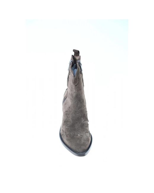 Duccio Del Duca Gray Cowboy Boots