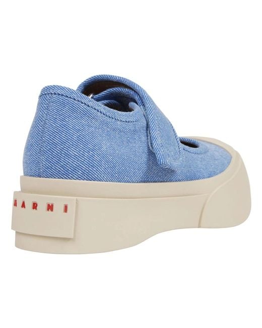 Marni Blue Flats
