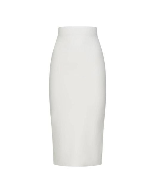 Pencil Skirts di Victoria Beckham in White