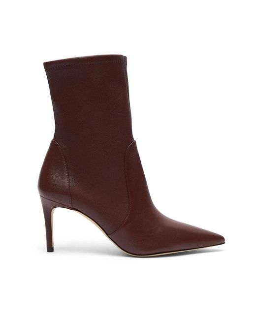 Stuart Weitzman Brown Heeled Boots