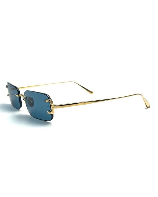 Linda Farrow Blue Sunglasses