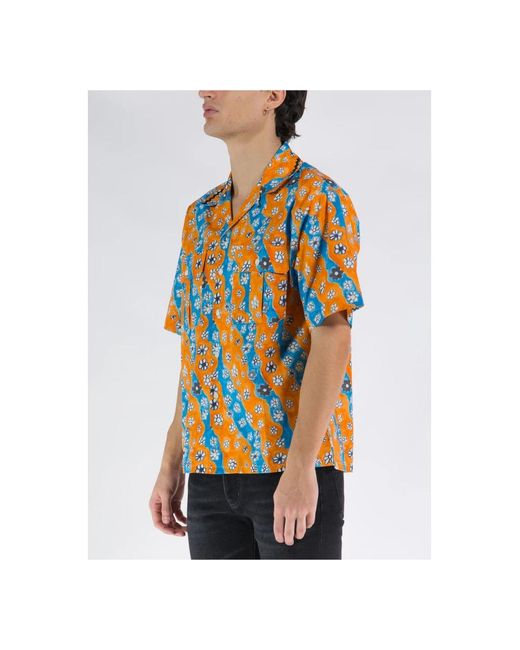 Marni Multicolor Short Sleeve Shirts for men