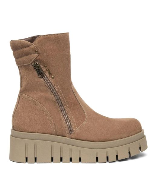 Nero Giardini Brown Ankle Boots