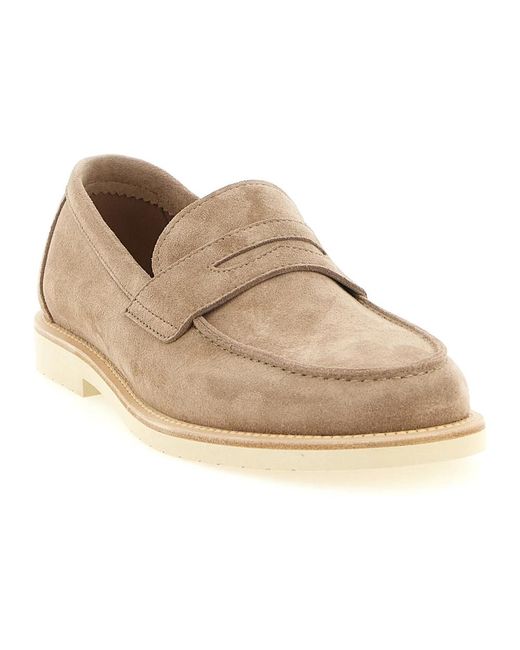 Brunello Cucinelli Natural Loafers for men
