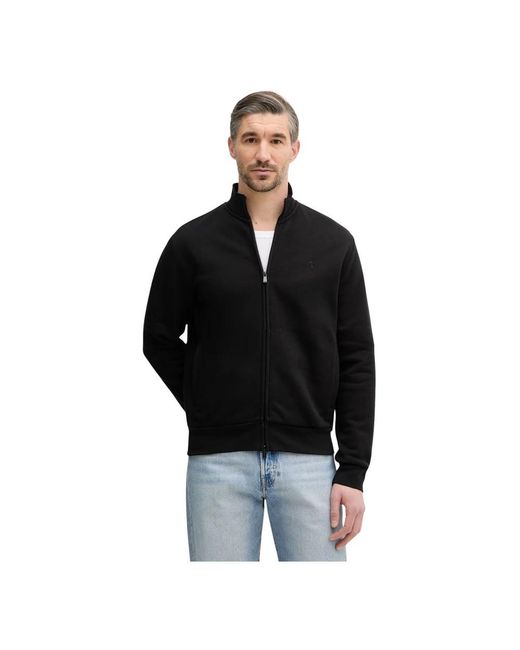 Trussardi Zip-Through Sweatshirt in het Black voor heren