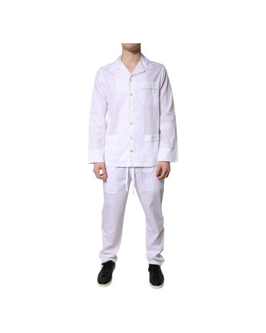 Dolce & Gabbana Purple Pyjamas for men