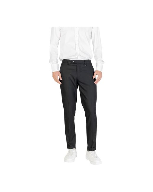 Antony Morato Schmale Knöchellange Twill Hose in Black für Herren