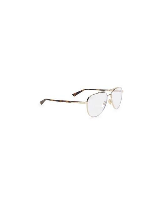 Gucci White Glasses