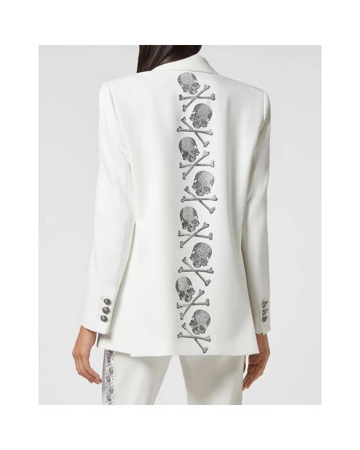 Blazers Philipp Plein de color White