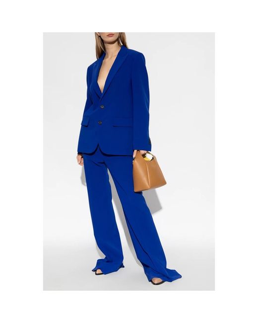 DSquared² Jassen ,Blauw ,Leer Blauw Pocketed Pak in het Blue